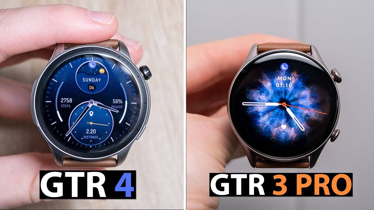 Amazfit GTR 3 vs GTR 3 Pro: ¿Cuál es la diferencia que debes conocer? 